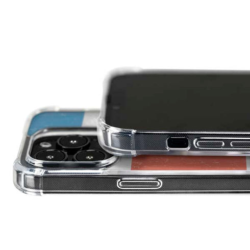 Costa Rican Flag Distressed iPhone 16 Pro MagSafe Case